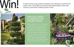 Win NZ Flower & Garden Show Passes, Yates Butterfly-Ready Kit, Elm T, or New Zealand's Great Walks from Rural Living