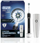 Oral B Pro 700 Black Electric Toothbrush - $39.99 Delivered @ Shaver Shop NZ