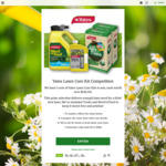 Win 1 of 5 Lawn Care Kit prize packs (worth $140 each) @ Yates