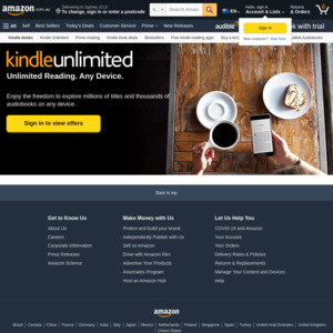 Kindle Unlimited $0.00 for 2 Months @ Amazon AU (New Subscribers)