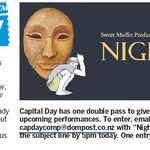 Win a Double Pass to "Nightmare" (Play) from The Dominion Post [Wellington]