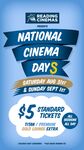 $6.70 Standard Movie Ticket ($5 + $1.70 Booking Fee) for Saturday 31st Aug and Sunday 1st Sep @ Reading Cinemas