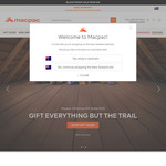 Free Standard Delivery (Excludes Bulky Items) @ Macpac