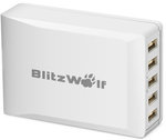 BlitzWolf 40W Smart 5-Port High Speed Charger Power3s Technology, US $8.93 (~NZ $12.21 ~50% off) Shipped @ Banggood
