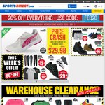 SportsDirect - 20% off Storewide