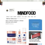 Win a Nivea Hyaluron Cellular Skincare Prize Pack (Worth $136) from Mindfood