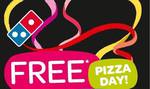 Free Pizza Day @ Domino's Pizza George St Auckland (Sunday 2pm-4pm)