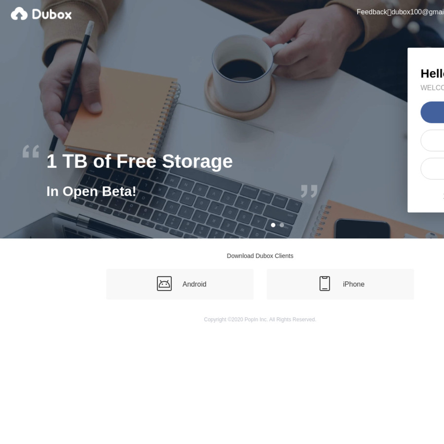 [Android, IOS] Free 1TB Online Cloud Storage at Dubox ChoiceCheapies