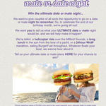 Win a Date or Mate Night (Worth $1000) from BurgerFuel