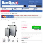 2pc Hard- Shell Luggage Trolley Set $94.95 (Was: $129.95) + Shipping @ BestDeals