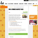 Win a Summer Harvest Pack (Fertiliser, Tonic, Snips, Trug, Calendar) from Tui Garden