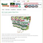 Win 3 Bags of YatesThrive Fertiliser from Rural Living