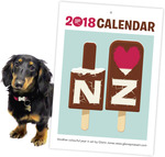 Win 1 of 3  2018 Kiwiana Calendars by artist Glenn Jones from Good Mag