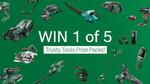 Win 1 of 5 Trusty Tools Prize Packs (Worth $2155) from Bosch DIY