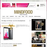 Win an LG G3 Smartphone from Mindfood