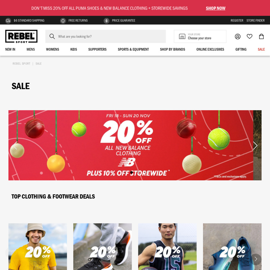 $15 off $100 Spend @ Rebel Sport (Online only) - ChoiceCheapies