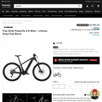 Trek 2022 Powerfly 4 E-Bike $4999 (Was $5999) + Shipping / $0 CC @ Torpedo7 (Club Members)