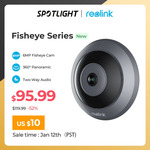 Reolink 6MP Fisheye Panoramic Camera US$100.97 (~NZ$188.72) Delivered @ Reolink Official Store AliExpress