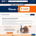 2000 Bonus Everyday Rewards Points on $75+ Spend @ PETstock