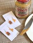 Win a Pair of Earings + 2 Jars of Peanut Butter from Pics