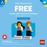 [AKL] Free LEGO Sylvia Park Minifigure for First 100 Customers w/ in-Store Purchase + Free Gift w/ $199 Spend @ LEGO Sylvia Park