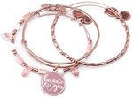 Win a Set of Three Alex and Ani Because I Love You Bangles from Mindfood