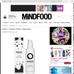 Win 1 of 4 Priori Cleansers from Mindfood