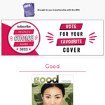Vote for Your Favourite Magazine Cover, Receive $5 isubscribe Voucher (Can Combine with $5 Signup Offer) @ isubscribe