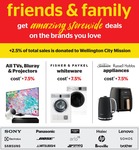 Friends & Family Offer: Cost + 7.5% on a Variety of Products (+ 2.5% of Total Sales Donated to WLG City Mission) @ Noel Leeming