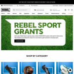 $20 off $100 Spend (Excludes Gift Vouchers) @ Rebel Sport