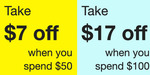 $7 off $50 Spend, $17 off $100 Spend + Free Shipping @ Equipo