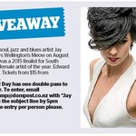 Win a Double Pass to Hear Jay Power, Aug 10, from The Dominion Post (Wellington)