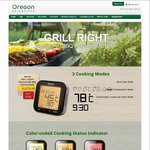 Win a GRILL RIGHT Bluetooth™ BBQ Thermometer from Oregon Scientific