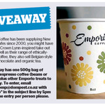 Win a 500g Bag of Emporio Espresso Coffee from The Dominion Post