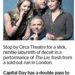 Win a Double Pass to The Lie from The Dominion Post (Wellington)