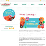 Buy 12 Donuts Get Another 12 Original Glazed Donuts for $2 @ Krispy Kreme