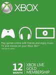 Gaming Dragons - Xbox Live 12 Months Gold Subscription - $30.40 USD