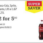 2x 2.25L Bottles of Coca-Cola, Sprite, Fanta, Lift or L&P $5 @ New World