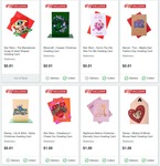 Star Wars, Minecraft, Marvel, Lilo & Stitch Greeting Cards for $0.01 (Click & Collect Select Stores) @ EB Games