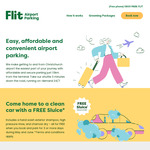[Christchurch] Free Car Wash when you Book & Park for 3 Days or More @ Flit Airport Parking