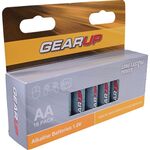 GearUp AA/AAA 1.5V Alkaline Batteries $6 + $10.95 Shipping ($0 C&C/ in-Store) @ Repco