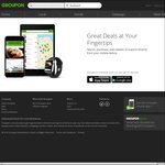 20% off Sitewide (App Only) @ Groupon