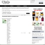 CS&Co. Factory Shop - D&G Massive March Clearance Sale - Everything $25- $50. $5 Nationwide Delivery & Free for Orders over $100