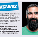 Win a Double Pass to See Jerome Chandrahasen from The Dominion Post (Wellington)