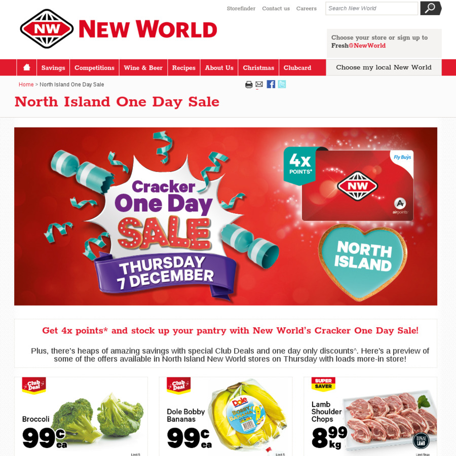 New World One Day Sale Watties Spaghetti or Baked Beans 420g .95