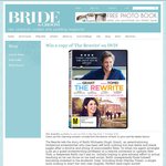 Win 1 of 5 Copies of The Rewrite on DVD from Bride and Groom Mag