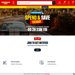 Spend up to $149.99 Save 10%, Spend up to $199.99 Save 15%, Spend $200+ Save 20% (Exclusions Apply) @ Supercheap Auto