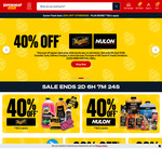 Minimum 20% off Storewide / 30% off Bendix, ToolPRO, Century, Sony, Pioneer & More / 40% off Nulon & Meguiar's @ Supercheap Auto