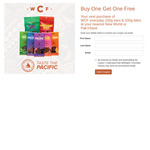 BOGOF Coupon for Wellington Chocolate Factory Everyday 100g Bars & 100g Bites (Redeemable at New World & PAK'n SAVE)