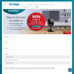 Win 1 of 5 DCS-6100lhv2 Compact Full HD Wi-Fi Cameras from D-Link
